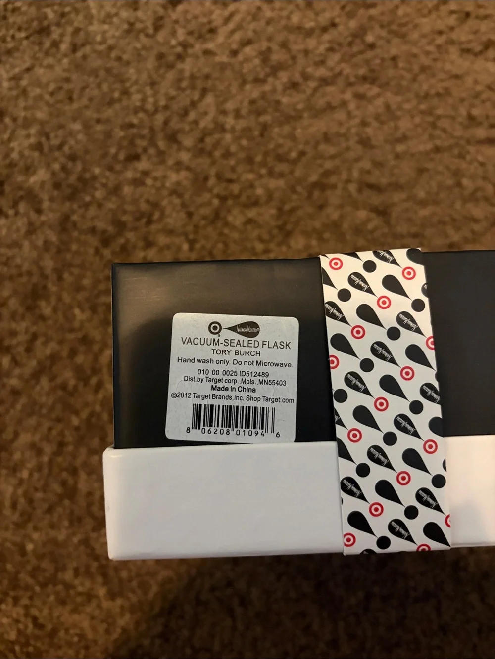 Tory Burch vacuum sealed flask NWT